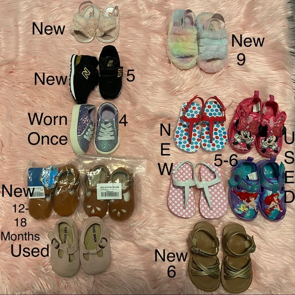 Baby Girl Clothing / Shoes / Accessories Bundle - Picture 14 of 15